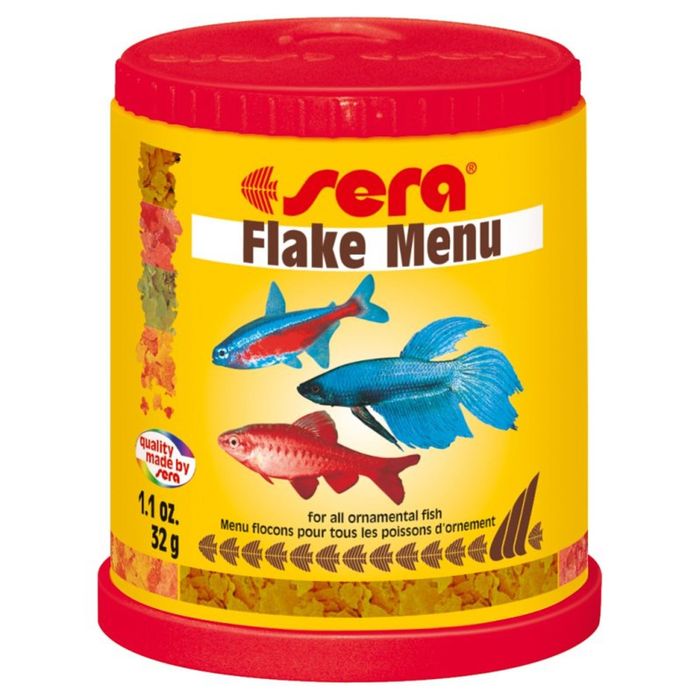 Корм для рыб универсальный Sera Flake Menu, 150 мл, 32 г.