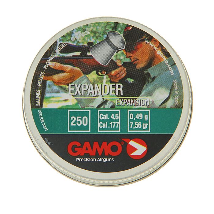 Пули пневм. &quot;Gamo Expander&quot;, кал. 4,5 мм., (250 шт.) (в кор. 60 бан.), шт