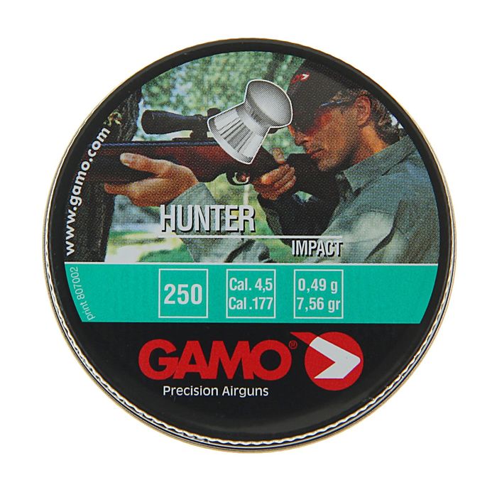 Пули пневм. &quot;Gamo Hunter&quot;, кал. 4,5 мм. (250 шт.), шт