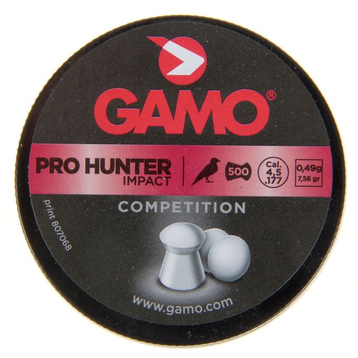 Пули пневм. &quot;Gamo Pro-Hunter&quot;, кал. 4,5 мм. (500 шт.),шт