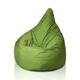 Кресло - мешок «Груша», диаметр 90, высота 140, цвет тёмно - салатовый