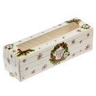 Коробочка для макарун "Снегопад радостей", 18 х 5,5 х 5,5 см