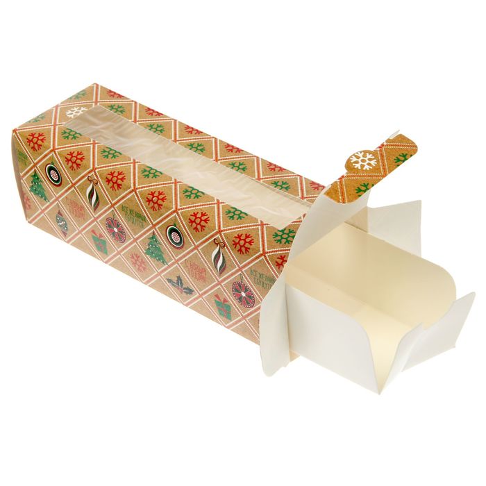 Коробочка для макарун "Все желания сбудутся", 18 х 5,5 х 5,5 см