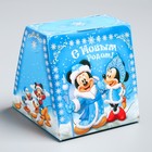 Коробка подарочная "Радости!" Микки Маус и друзья, 11,5 х 11,5 х 11,5 см Коробка подарочная "Радости!" Микки Маус и друзья, 11,5 х 11,5 х 11,5 см