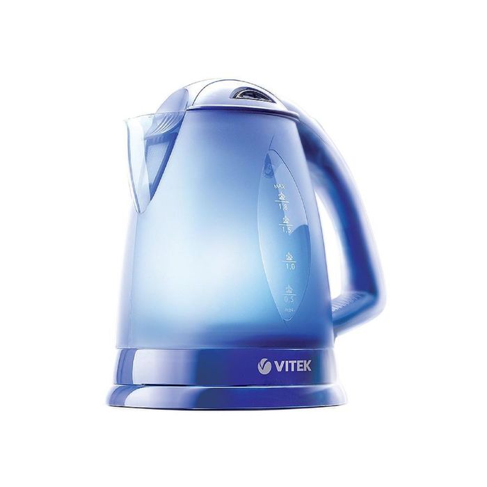 Чайник электрический Vitek VT-1104DB, 2200 Вт, 1.8 л, синий