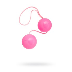 Вагинальные шарики Toyfa, ABS пластик, цвет розовые, 20,5 см, d=3 см