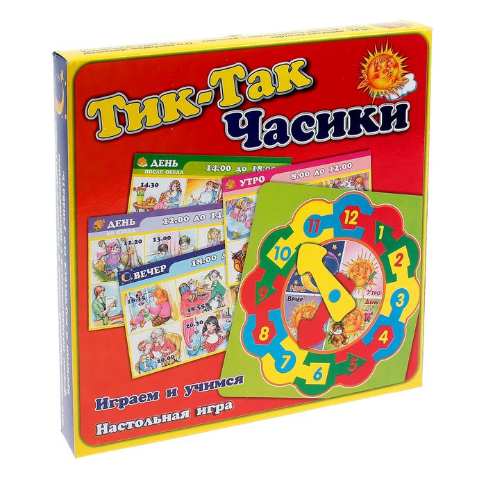 Настольная игра &quot;Тик-Так часики&quot;