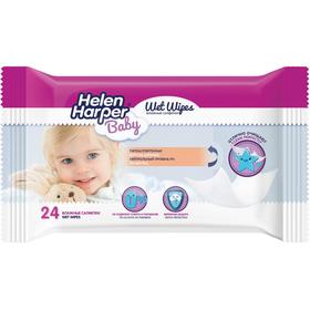 Детские влажные салфетки Helen Harper Baby, 24 шт.