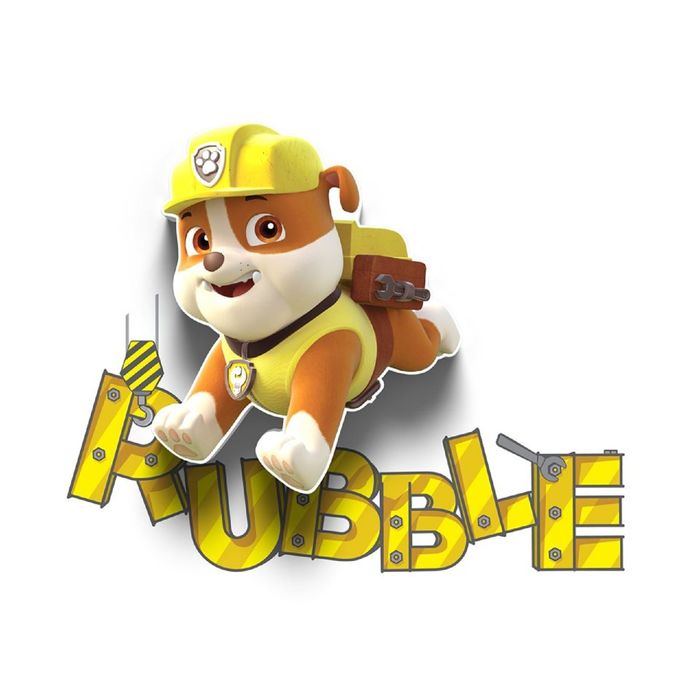 Светильник 3D Paw Patrol Rubble Mini