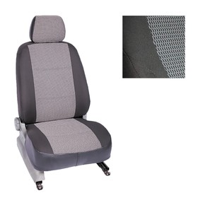 Авточехлы для Ford Mondeo 2007-2014 Titanium, темно-серый, набор 1626146