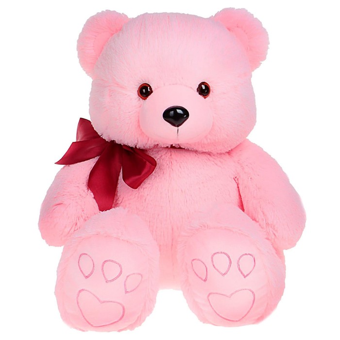 Мягкая игрушка «Медведь Эдди», цвет розовый - фото 3602629