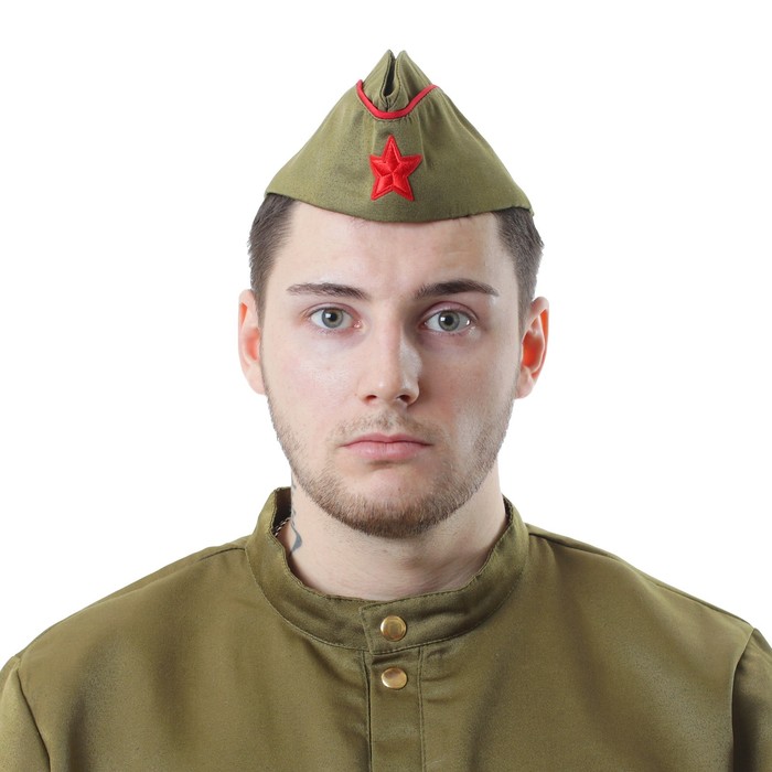 Пилотка военного для взрослых "Я помню! Я горжусь!"