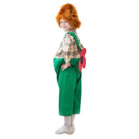 Карнавальный костюм "Карлсон", парик, комбинезон с набивными туловищем, 5-7 лет, рост 122-134 см