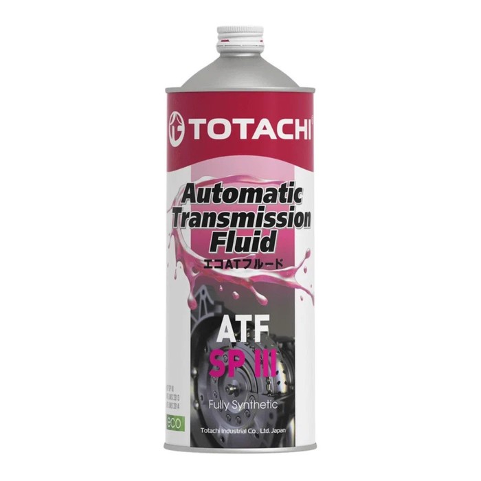 Трансмиссионная жидкость Totachi ATF SPIII, 1 л