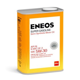 Масло моторное ENEOS SL  5W-30 полусинт., 0.94 л