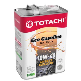Масло моторное  Totachi Eco Gasoline Semi-Synthetic 10W-40, 4 л 1650502