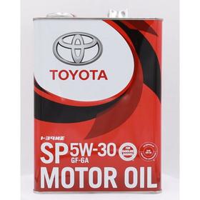 Масло моторное TOYOTA Motor Oil SN 5W-30, 4 л синтетика