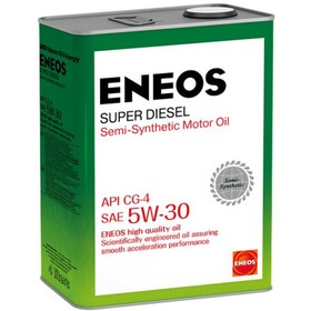 Масло моторное ENEOS CG-4 5W-30 полусинтетика, 4 л
