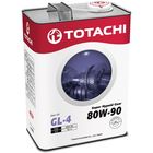 Масло трансмиссионное Totachi Super Hypoid Gear GL-4 80W-90, 4 л 1650521 - фото 54324