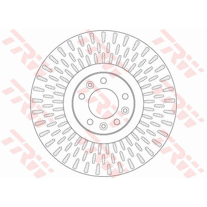 Диск тормозной TRW DF6427S
