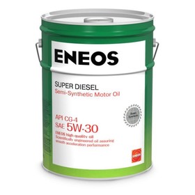 Масло моторное ENEOS CG-4 5W-30 полусинтетика, 20 л