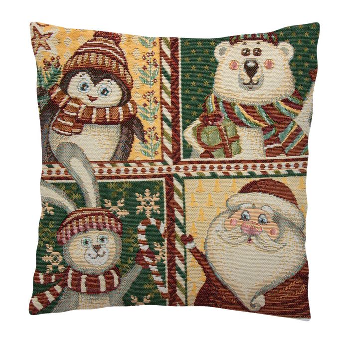 подушка гобеленовая новогодняя. подушка гобеленовая новогодняя. евгений шишкин гобелен подушки. наволочка гобеленовая "рождественская звезда". гобелен наволочки на подушки 45х45 новогодние.
