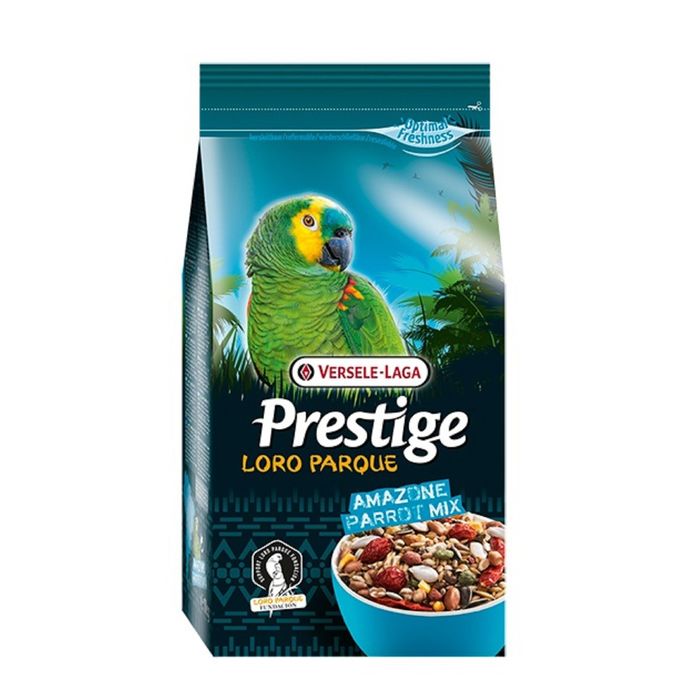 Корм VERSELE-LAGA Prestige PREMIUM Amazone Parrot Loro Parque Mix для крупных попугаев, 1 кг