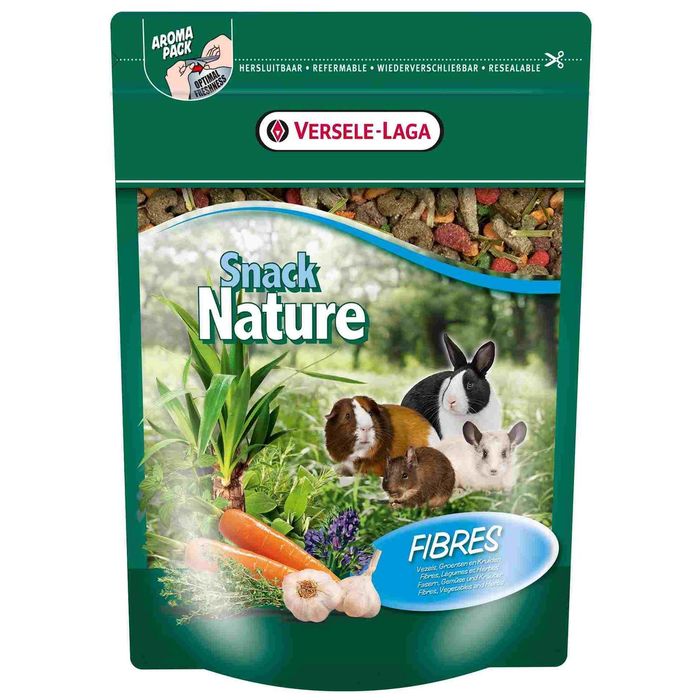 Дополнительный корм VERSELE-LAGA  Nature Snack Fibres для грызунов с клетчаткой, 500 г