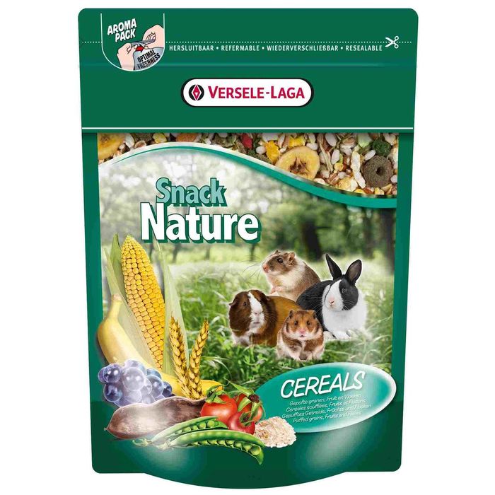 Дополнительный корм VERSELE-LAGA Nature Snack Cereals для грызунов со злаками, 500 г