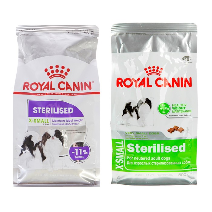 Royal canin neutered dog. Корм для стерилизованных собак Royal Canin. Royal Canin Sterilised для собак мелких пород. Royal Canin x-small Sterilised для собак. Роял Канин для собак для стерилизованных собак.