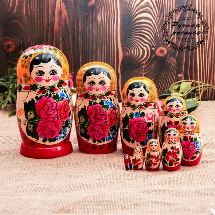 Семеновская роспись картинки
