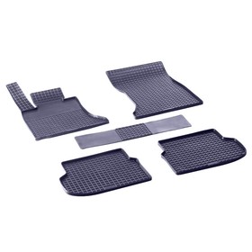 Коврики резиновые 'сетка' для Bmw 5 Ser F10, 2010-2013 1665047