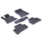 Коврики резиновые 'сетка' для Mercedes-Benz GLK-Class X204, 2008-2015 1665174 - фото 54492