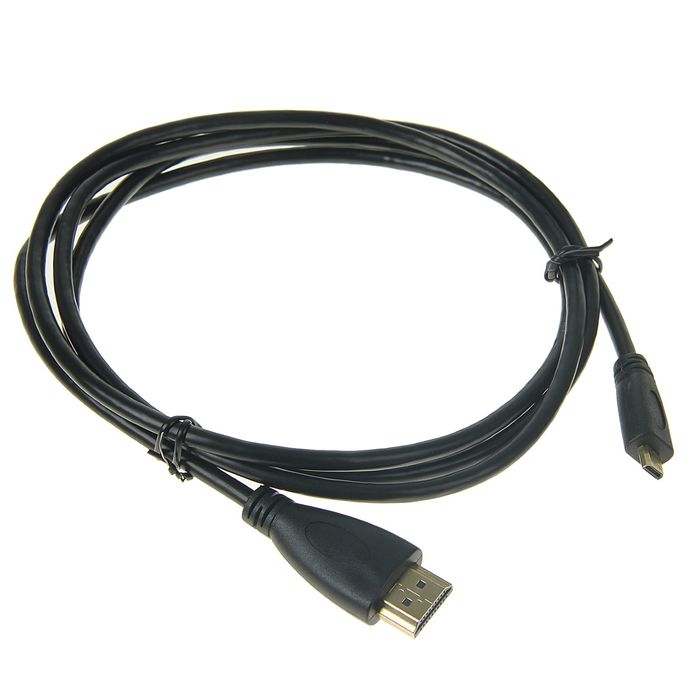 Кабель HDMI - micro HDMI, 1,5 м, пакет