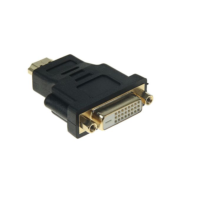 Переходник Luazon HDMI (M) - DVI (F)