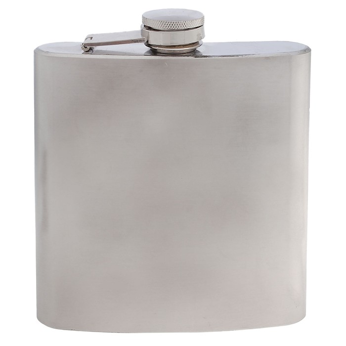 Flask of 60 ml, a drawing, metal