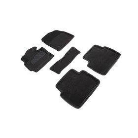 Коврик ворсовый для Mazda CX5, 2012-2017, Черный 1671486