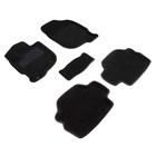Коврик ворсовый для Mitsubishi PAJERO SPORT, 2008-2015, Черный 1671488 - фото 54721