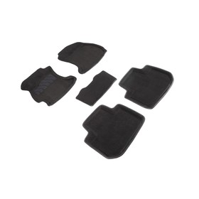 Коврик ворсовый для Subaru FORESTER IV, 2012-2018, Черный 1671523