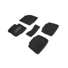 Коврик ворсовый для Suzuki SX4 new, 2013-, Черный 1671527 - фото 54745