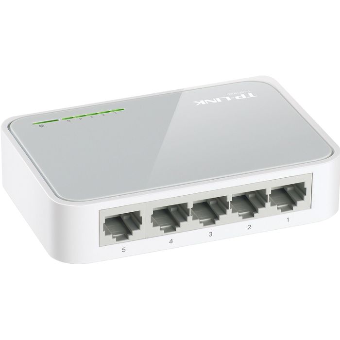 Коммутатор TP-Link TL-SF1005D, настольный 5x10/100BASE-TX