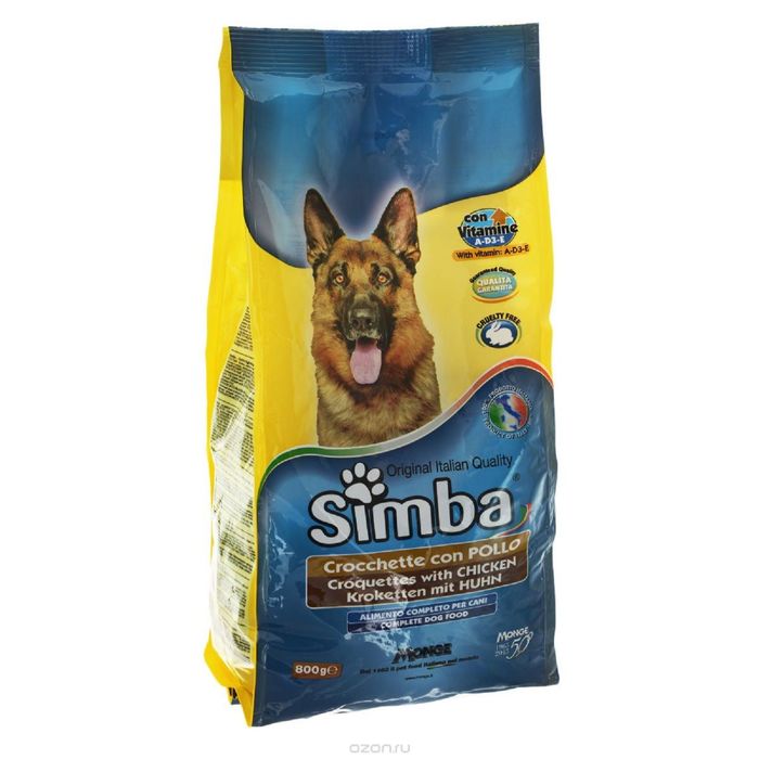 Сухой корм Simba Dog  для собак, с курицей, 10 кг