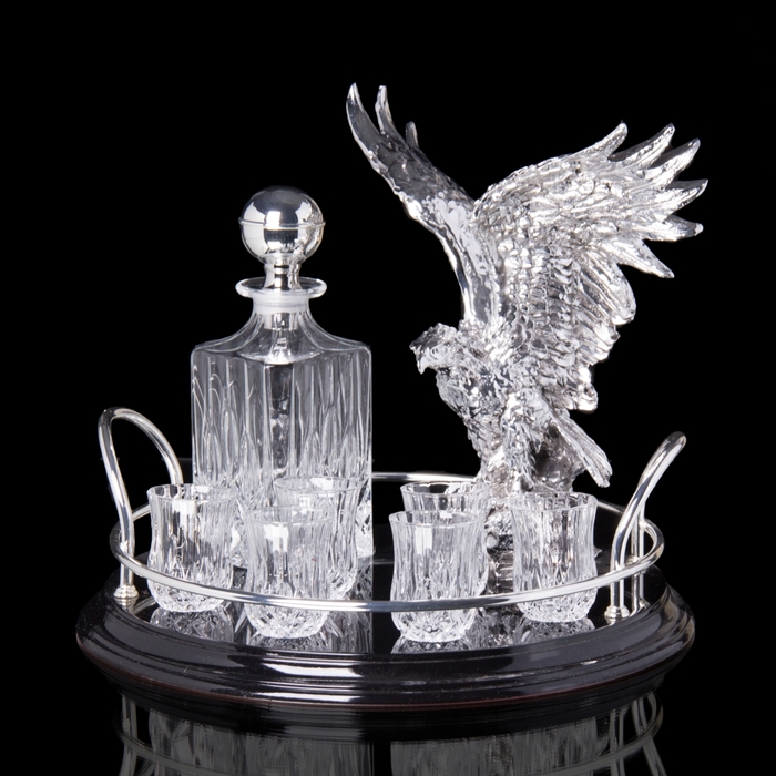 хрустальная посуда. набор "хрусталь". посуда ссср хрусталь корзина голубая. хрусталь в орле. набор графин и стопки.