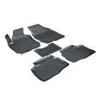 Коврики резиновые с высоким бортом для Hyundai Elantra IV, 2006-2011 1687835 - фото 54843