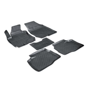 Коврики резиновые с высоким бортом для Hyundai Elantra IV, 2006-2011 1687835