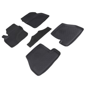 Коврики резиновые с высоким бортом для Ford FOCUS III рестайлинг, 2015-2019 1687869