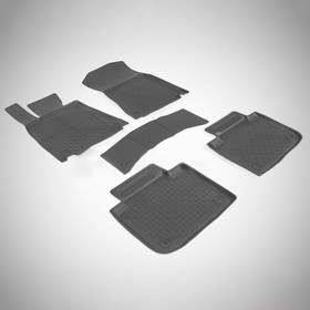 Коврики резиновые с высоким бортом для Lexus GS IV, 2015- 1687874