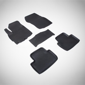 Коврики резиновые с высоким бортом для Peugeot 4008, 2012- 1687876