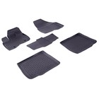 Коврики резиновые с высоким бортом для Ford EXPLORER V (V<3,5l), 2010-2015 1687885 - фото 54884