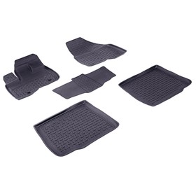 Коврики резиновые с высоким бортом для Ford EXPLORER V (V<3,5l), 2010-2015 1687885